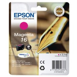 Epson Pen 16 DURABrite Ultra Ink, Ink Cartridge, Magenta Single Pack, C13T16234010